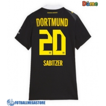 Fotballdrakt Dame Borussia Dortmund Marcel Sabitzer #20 Bortedrakt 2026-27 Kortermet